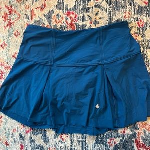 Teal Lululemon skort